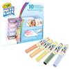 CRAYOLA - Color Wonder, Set 10 Pennarelli Senza Macchia con Inchiostri Trasparenti, Colori Pastello, Punta Maxi, Funzionano Solo su Carta Color Wonder, età 3+, cod. 75-7019
