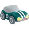 HABA Cars - Auto da corsa verde con motore oscillante - Auto giocattolo sostenibile in plastica riciclata - Auto da corsa senza batteria a partire dai 2 anni - 2011859001