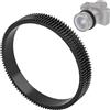 NEEWER PG008 Anello di Follow Focus Senza Cuciture 0,8 MOD per Obiettivi ø78-80mm, Compatibile con SmallRig Compatibile con Tilta NEEWER Follow Focus per Canon Sony Nikon Fujifilm Panasonic Sigma