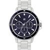 Spirit Orologio analogico al quarzo da uomo con cinturino in acciaio inox ASPG57, Argento, Bracciale