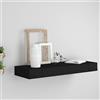 Generisch Jiangboyue-288206 - Mensola sospesa con cassetto, colore: nero, 80 x 25 x 8 cm