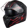 TORC Casco Moto Integrale Bluetooth Casco Scooter con Doppia Visiera Omologato ECE 22-06