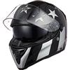 TORC Casco Moto Integrale Casco Scooter con Doppia Visiera Omologato ECE 22-06 (CAPTAIN SHADOW GLOSS, L)