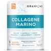 GRANIONS Collagene Marino Idrolizzato Tipo I in Polvere | 10 g al Giorno | Vitamina C Naturale da Acerola | Pelle, Capelli, Ossa, Muscoli | Gusto Neutro | 278 g | 27 Giorni