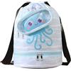 JINJUMEI Borsa da nuoto per bambini, zaino sportivo bagnato e asciutto, con coulisse, impermeabile, scomparto per scarpe