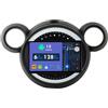 RoverOne Autoradio GPS per BMW Mini Cooper R56 R60 2007 2008 2009 2010 2011 2012 2013 2014 Carplay Android Auto Stereo Head Unit Bluetooth Sat Navigation (modello B)