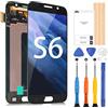 ARSSLY LCD Schermo per Samsung Galaxy S6 SM-G920,Display per SM-G920F SM-G920I SM-G920S SM-G920T SM-G920K SM-G920L 5,1 Digitazer Touch Screen Assembly con Strumenti