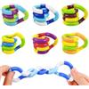Saituo Home 6 Pezzi Fidget Toys Antistress Giochi Autismo Giochi Sensoriali Stress Toy Tangle Fidget Toy Stimming Toys Regalo Antistress Giochi per Adulti Giochi Rilassanti per Bambini Adhd Bambini