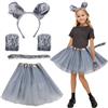 Zhulybowei Costume da lupo bambini