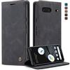 owlhold Cover Google Pixel 7 Custodia Pixel 7 Magnetica Portafoglio Flip[Antiurtoo][Cavalletto][Carta Fessura] Cover Pelle Custodia per Google Pixel 7 - Nero