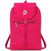 Invicta Zaino INVICTA - MINISAC GLOSSY, Rosa - Richiudibile e Tascabile - Viaggio & Tempo Libero - Zainetto Uomo Donna Tinta Unita - ICONA - PACKABLE