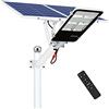 WERISE 800W Lampione Solare Esterno, LED Lampioni Solari con Pannello Autonomo, 6500K Faro IP65 Impermeabile Lampada Solar con Telecomando per Giardino Stradale Garage