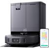 eufy X10 Pro Omni aspirapolvere lavapavimenti con mappatura con Stazione All-in-One, 8.000 Pa, Auto-Svuotamento e Riempimento, 2 Auto-Lift-Mops, Evita Gli Ostacoli(Nero)