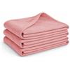 Glart G3AR set 3 coperte in pile 130x160 cm rosa antico 200 g/m²