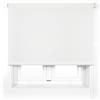 Blindecor Tenda traslucida di alta qualità, su misura, colore bianco rotto, tenda 60 x 240 cm (larghezza per altezza), dimensioni tessuto 57 x 235 cm, tenda avvolgibile traslucida tubo da 38 mm, più