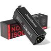 DriverGenius X-Shield | Isolatore di Rumore Ad Anello di Terra XLR a Canale Singolo - Eliminatore di Ronzio per Interfacce Audio, Console di Missaggio (Passivo, M/F)