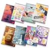 Pigna Confezione 10 Quaderno formato A5 (media grandezza) Assortimento Ragazze,f.to 15x20.3 cm., pagine 80 + risguardo, carta 80 g/m²