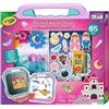 Crayola Crea la Tua Favola, Lavagna a Due superfici Magnetico Bianco e Lato Gesso Nero, attività Creativa e Regalo per Bambini dai 3 Anni in su, Multicolore, 5106-01