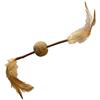 Croci Euphoria - Stick Piuma Gioco per Gatti a base di Erba Gatta, a forma di Palla con piume, con Catnip Attrattivo per Felini e Cuccioli, 12 cm