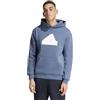 adidas Felpa da Uomo con Cappuccio Future Icons Badge of Sport Blu Taglia L Codice IR9186