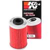 K&N Filtro Olio Powersports - Cartuccia 41x69mm compatibile con KTM, Husqvarna, Husaberg, Polaris, Beta (KN-155)
