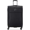 DELSEY PARIS - HELIUM DLX - Valigia Grande Estensibile Morbida - 77x49x33 cm - 115 L - L - Nero