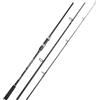 Sougayilang Canna da pesca alla carpa in fibra di carbonio a 3 sezioni per surf, spinning, canna da pesca in acqua salata, da viaggio, canna da pesca alla carpa (2,7/3,0/3,3/3,6 m) - LL3.6