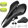 Corpower Sella Mtb in Gel, Sella Mtb Antiprostata, Sella Bici Comoda, Ergonomico per Sellino Bici, Sella Bici da Corsa, Sedile per Bicicletta, per Uomo Donna Biciclette da Strada, Mountain Bike, City Bike