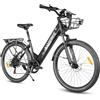 SAMEBIKE 26x2.1 Pneumatico Grasso Bicicletta Elettrica Urbana 36V 15Ah Batteria Rimovibile Schermo LCD Colorato E-bike da Pendolarismo Per Adulti