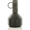 Tomasucci WINK DESIGN, Vaso ELLA-C - vaso in ceramica - effetto pietra - colore antracite - cm 18x18x31