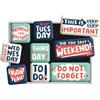 Nostalgic-Art Set di magneti retrò, 9 pezzi, Happy Week - Idee regalo modi di dire, decorazione del frigorifero, design vintage