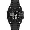 Diesel Orologio da uomo, Master Chief, movimento LCD, cassa in silicone nero da 44 mm con cinturino in silicone, DZ2158