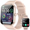 IOWODO Smartwatch Donna Più Recente 2025, 1.85" Orologio Intelligente Chiamate Bluetooth Fitness, 24H Cardiofrequenzimetro/SpO2/Sonno/Contapassi, IP68 Orologio Fitness Calcolatori per Android iOS