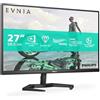 PHILIPS Evnia Gaming 27M1N3500LS 27 Pollici QHD Monitor, 165Hz, VA, 1MS, Smart Image HDR, Altoparlanti, Low Input Lag, 2560 X 1440, 165 Hz, 250 cd/m² HDMI 2.0, DP 1.4, Nero, 27 pollici QHD