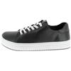 Andrea Conti Damen Low Top Sneaker, Scarpe da Ginnastica Donna, Nero, 36 EU