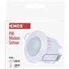 Emos rilevatore di movimento sensore PIR IP20, 1 pezzi, bianco, G1160