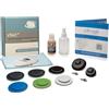 Glass Polish DIY Kit Deluxe di Rimozione Graffi su Vetro 75 mm & 50 mm con Trapano o Lucidatrice, Ripara Graffi Profondi, Elimina Danni Superficiali e Ripristina Chiarezza e Brillantezza