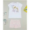 Prénatal Pigiama bimba bianco/rosa unicorno