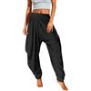 EJIMUQO Pantaloni Palazzo Donna Eleganti Paillettes Pantalone Lino Donna Curvy Bianchi Pantaloni Comodi Donna in Offerta Pantalone Donna Bianco Pantaloni Vita Alta Donna Petite