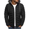 KAGAYD Piumino Leggero Uomo 100 Grammi Outdoor Cappotto Giubbotto Trapuntato Trekking Antivento Giacca Mezza Stagione Giacca Invernale Elegante Piumino Giubbotto Invernale