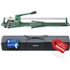 BOLKERS® ProCut XL 1200 Taglia piastrelle - Tagliapiastrelle lunghezza di taglio 1200mm - tagli precisi con disco da taglio in carburo di tungsteno con cuscinetto a sfera - punzone rottura magnetico