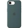 Apple Custodia in silicone per iPhone 16e - Verde lago