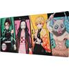 Grupo Erik Tappetino Mouse XXL Demon Slayer Manga - Tappetino Scrivania Impermeabile e Antiscivolo 80x35 cm | Mousepad, Accessori Gaming per Scrivania | Demon Slayer Gadget