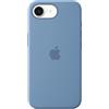 Apple Custodia in silicone per iPhone 16e - Blu inverno