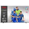 TCL - TV QLED Ultra HD 4K 98' 98C655 Smart TV Google TV 2024 Titanio