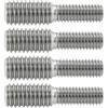 Be In Your Mind 4 Pezzi M6 A M8 Vite Prigioniera Filettata A Doppia Estremità Bullone Da 30 Mm Bulloni A Barra In Acciaio Inossidabile 304 Adattatore Riduttore Filettato Bullone (M6xM8x30mm)