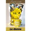 la Girandola delle feste TAZZA + MIMOSA Buona Festa della Donna con mimosa confezione regalo 8 marzo idea