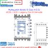 Lem Elettronica Multiswitch Ibrido 5 Cavi A.C.G. dCSS / SCR / Legacy Con 6 Derivate