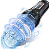 Nikttag Masturbtore Per Uomini Automatico Sex Toys, Masturbatore Uomo 10 Vibrazione & 5 Telescopia Rotazion Modalità Masturbazione Realistico Sex Toy Masturbatori Maschile Sexy Toys Adatto all'Esercizio M1