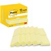 Post-it Foglietti Canary Yellow, Confezione da 12 blocchetti, 100 Fogli per blocco, 38 mm x 51 mm, Colore Giallo - Foglietti Adesivi Fogli Adesivi per Appunti, Elenchi & Promemoria